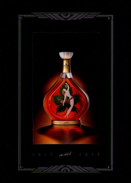 Cognac Courvoisier Erté No.1-8